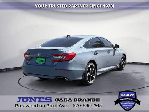 Sonic Gray Pearl 2021 Honda Accord Sport 1.5T
