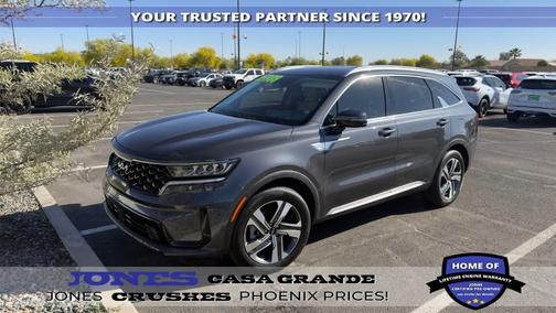 Platinum Graphite 2023 Kia Sorento Hybrid EX