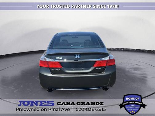 Hematite Metallic 2015 Honda Accord Sport