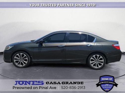 Hematite Metallic 2015 Honda Accord Sport