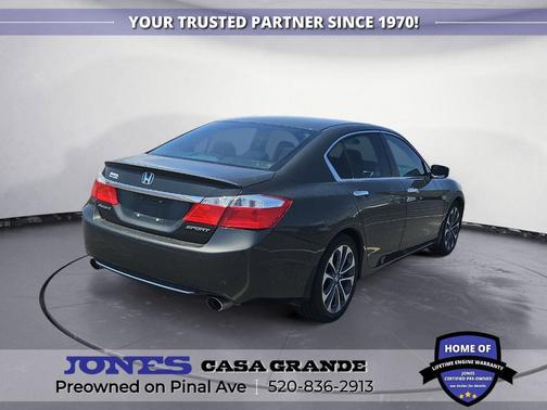 Hematite Metallic 2015 Honda Accord Sport