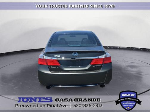 Hematite Metallic 2015 Honda Accord Sport