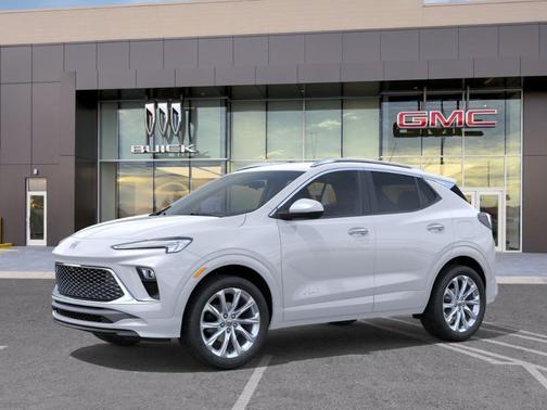 White Frost Tri-Coat 2026 Buick Encore GX Avenir