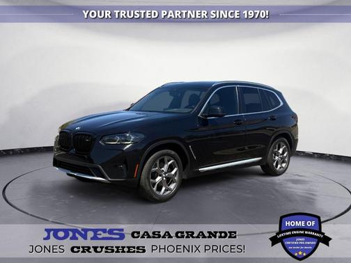 Black Sapphire Metallic 2022 BMW X3 xDrive30i