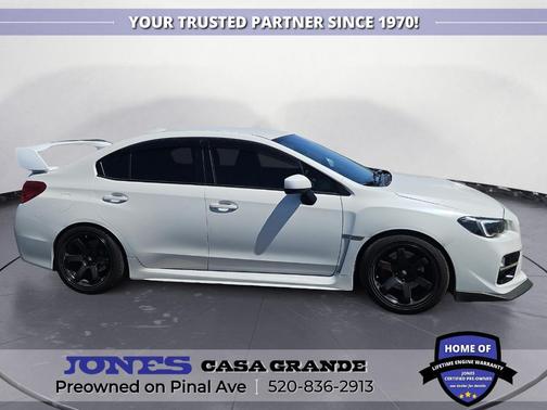 Crystal White Pearl 2017 Subaru WRX Base