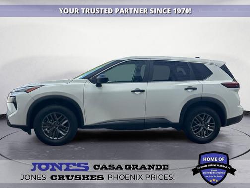 Glacier White 2024 Nissan Rogue S