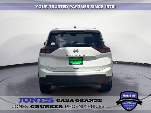 Glacier White 2024 Nissan Rogue S
