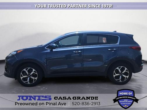 Pacific Blue 2021 Kia Sportage LX