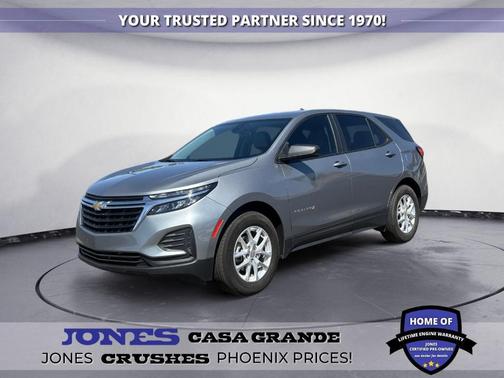 Sterling Gray Metallic 2024 Chevrolet Equinox LS