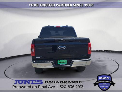 Antimatter Blue Metallic 2021 Ford F-150 XLT