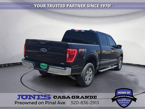 Antimatter Blue Metallic 2021 Ford F-150 XLT