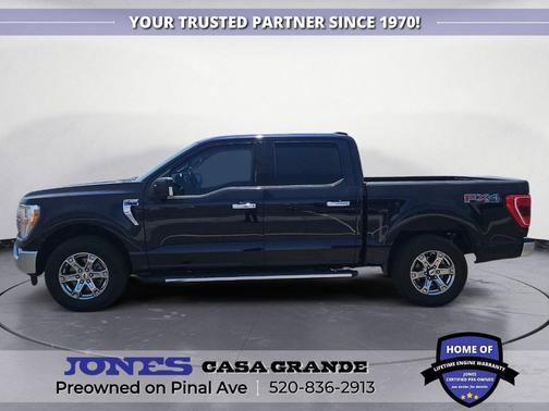 Antimatter Blue Metallic 2021 Ford F-150 XLT