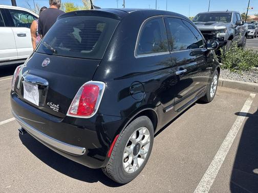 Nero Puro 2017 FIAT 500 Lounge