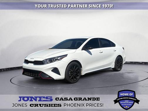 Snow White Pearl 2023 Kia Forte GT-Line