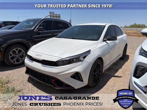 Snow White Pearl 2023 Kia Forte GT-Line