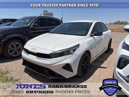 Snow White Pearl 2023 Kia Forte GT-Line