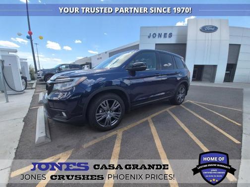Obsidian Blue Pearl 2021 Honda Passport EX-L