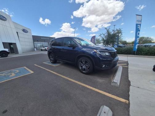 Obsidian Blue Pearl 2021 Honda Passport EX-L