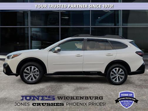 Crystal White Pearl 2022 Subaru Outback Premium