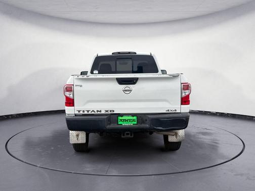 Glacier White 2018 Nissan Titan XD S