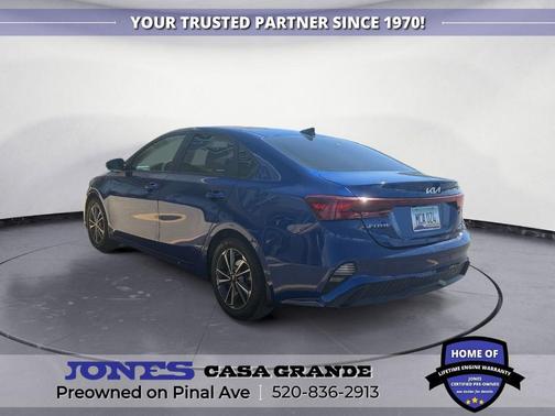 Deep Sea Blue 2024 Kia Forte LXS