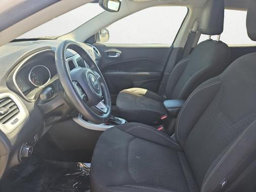White Clearcoat 2019 Jeep Compass Sport