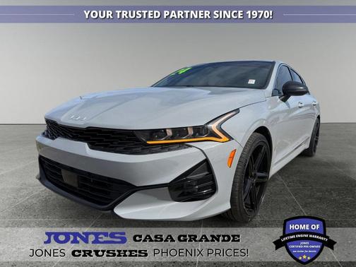 Wolf Gray 2024 Kia K5 GT-Line