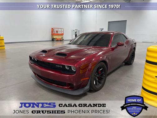 Octane Red Pearlcoat 2021 Dodge Challenger SRT Hellcat
