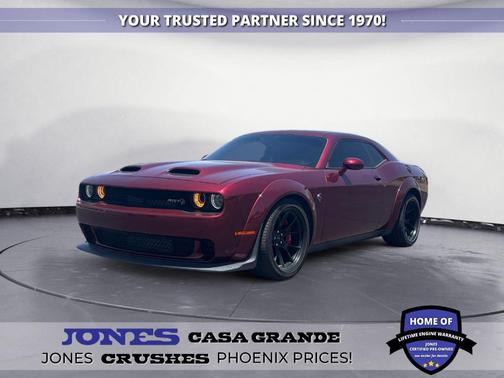 Octane Red Pearlcoat 2021 Dodge Challenger SRT Hellcat