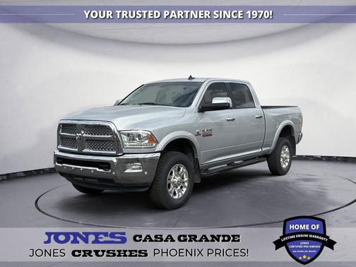 Bright Silver Clearcoat Metallic 2018 RAM 2500 Laramie