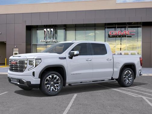 Glacier White 2026 GMC Sierra 1500 Denali