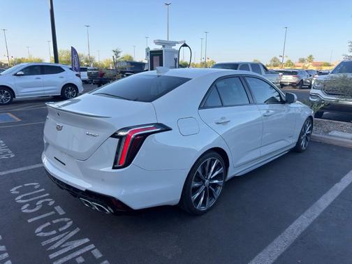 Rift Metallic 2022 Cadillac CT4-V V-Series