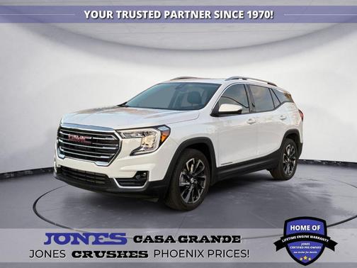 Summit White 2022 GMC Terrain SLT