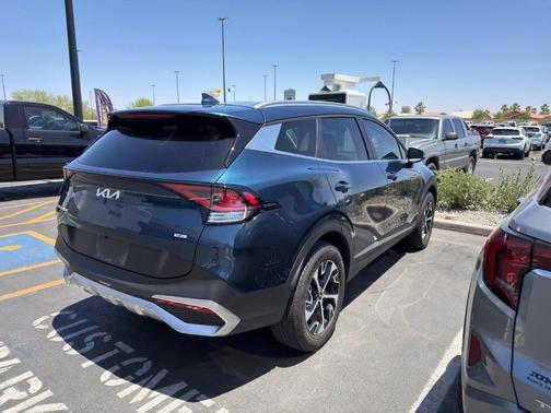 Blue 2023 Kia Sportage Hybrid EX