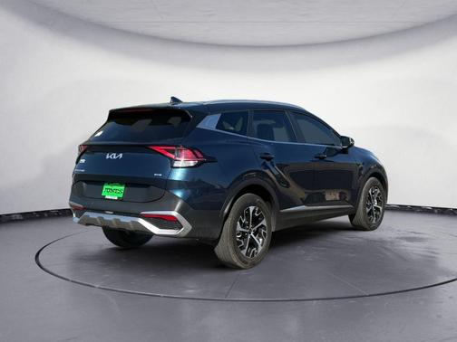 Blue 2023 Kia Sportage Hybrid EX