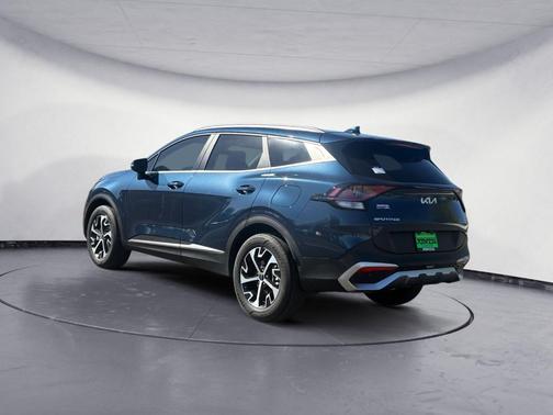 Blue 2023 Kia Sportage Hybrid EX