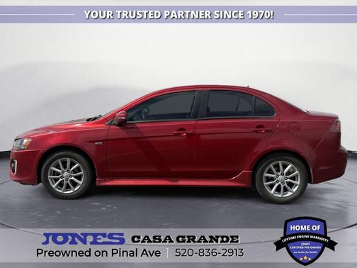 Rally Red Metallic 2016 Mitsubishi Lancer ES