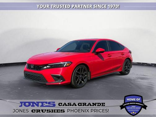 Rallye Red 2022 Honda Civic Sport Touring