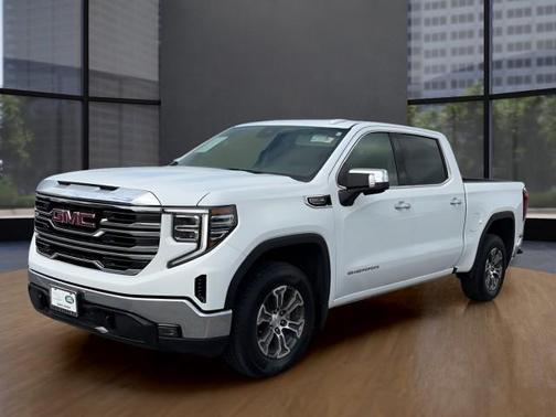 Summit White 2025 GMC Sierra 1500 SLT