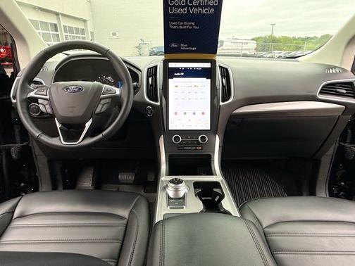 AGATE BLACK METALLIC 2023 Ford Edge SEL