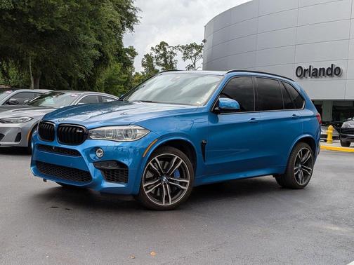Blue 2018 BMW X5 M Base