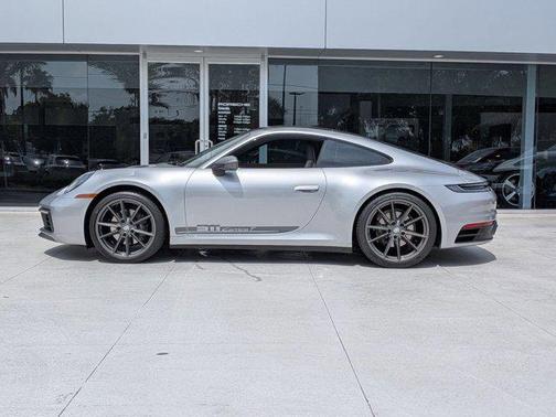 GT Silver Metallic 2023 Porsche 911 Carrera T