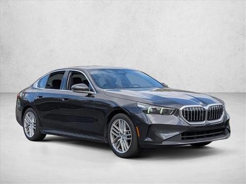 Gray 2025 BMW 530 530i