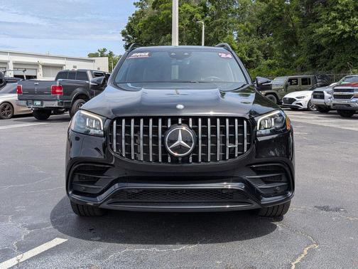Obsidian Black Metallic 2024 Mercedes-Benz AMG GLS 63 Base