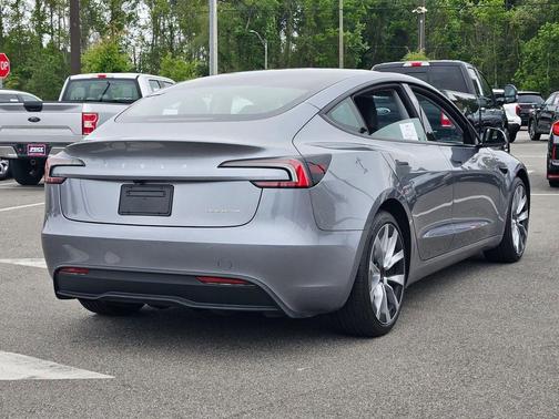 Stealth Grey 2025 Tesla Model 3 Long Range