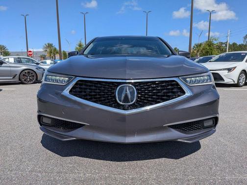 Modern Steel Metallic 2018 Acura TLX Base