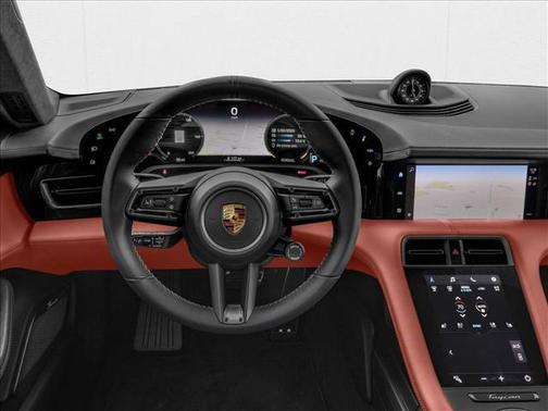White 2024 Porsche Taycan Turbo S