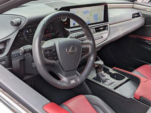 Ultra White 2024 Lexus ES 300h F SPORT Handling
