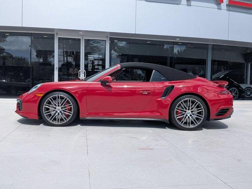 Carmine Red 2018 Porsche 911 Turbo