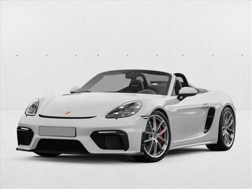 White 2023 Porsche 718 Spyder Roadster